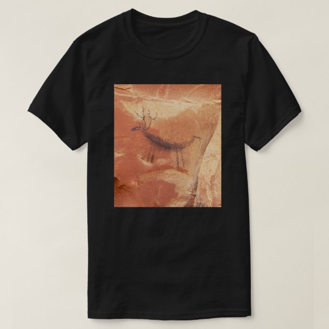 T-shirt Sedona pictograph 'Magic buck' nature art beauté (Design devant)
