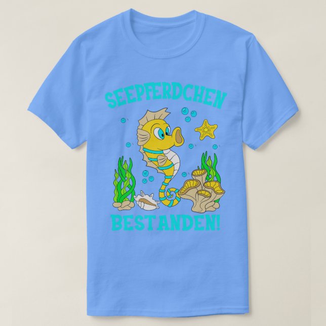 T-shirt Seepferdchen Bestanden Schwimmprfung Kinder (Design devant)