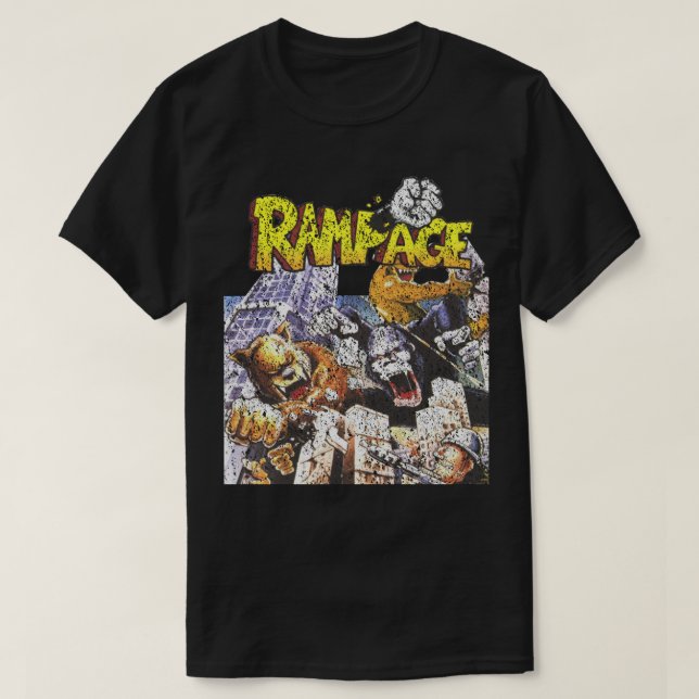 T-shirt Sega Rampage (Design devant)