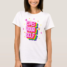 T-Shirt "Sei du selbst" - Spray Paint Series | CTF