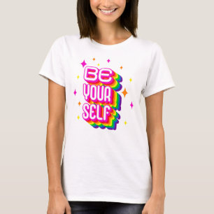 T-Shirt "Sei du selbst" - Spray Paint Series   CTF
