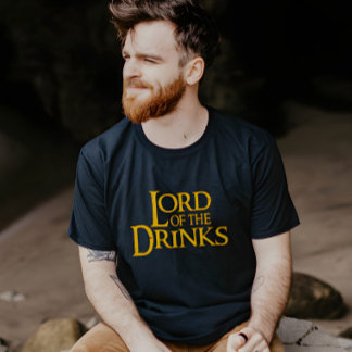 T-shirt Seigneur des Boissons - Hilarant et Sarcastique