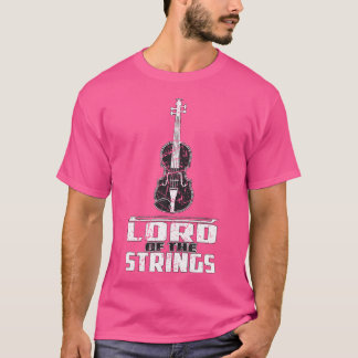 T-shirt Seigneur Des Cordes Violon Orchestre Musicien