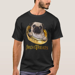 T-shirt SEIGNEUR DES FRIANDISES Drôle Mignon Pug Chiot pou