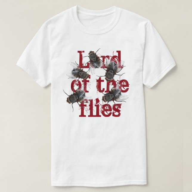 T-shirt Seigneur des mouches (Design devant)