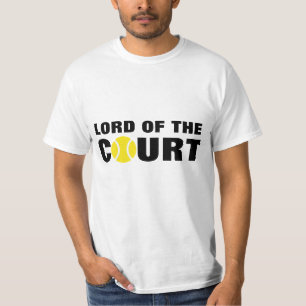 T-shirt Seigneur du court   Citation humoristique de t-shi