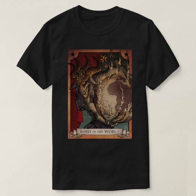 T-shirt seigneur du monde (Design devant)