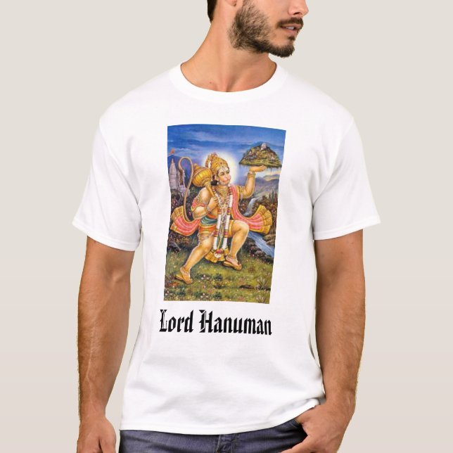 T-shirt Seigneur Hanuman, seigneur Hanuman (Devant)