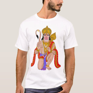 T-Shirt Seigneur Hanuman – Vêtements Spirituels et