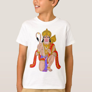 T-Shirt Seigneur Hanuman – Vêtements Spirituels et
