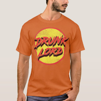 T-shirt Seigneur vintage et ivre