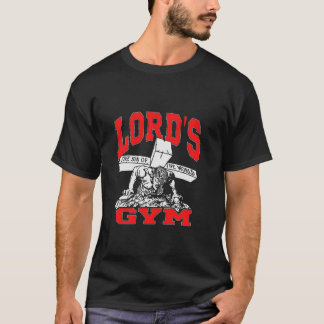 T-shirt Seigneurs Gym Seigneur s Le Péché du Monde Jésus 
