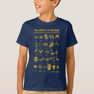 T-shirt Seinfeld | ABC de Seinfeld Infographie