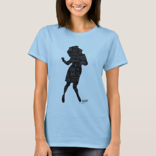 T-shirt Seinfeld   Elaine Danse Silhouette