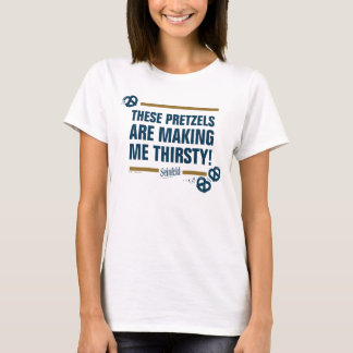 T-shirt Seinfeld | Graphique de typographie "Ces Pretzels"