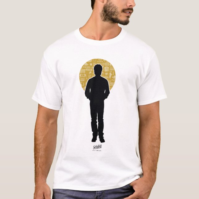 T-shirt Seinfeld | Jerry Seinfeld Silhouette (Devant)