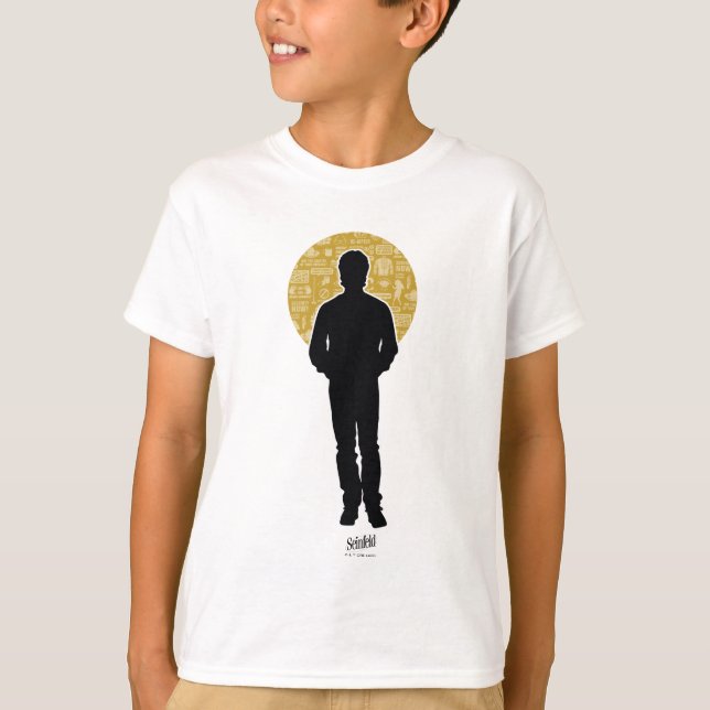 T-shirt Seinfeld | Jerry Seinfeld Silhouette (Devant)