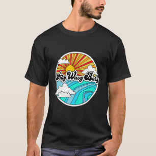 T-shirt Séjour Bébé Vintage Hippies rétro Surfer 60s 70