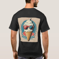 Séjour Cool - Sunglass Cone Summer Tee