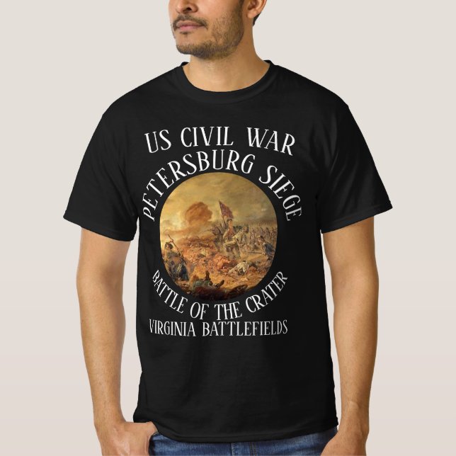 T-SHIRT SÉJOUR DE PETERSBURG GUERRE CIVILE AMÉRICAINE BATA (Devant)