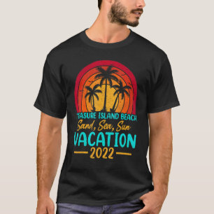 T-shirt Séjour d'été 2022 Floride Trésor Islan