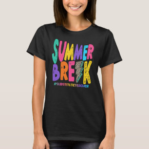 T-shirt Séjour d'été Enseignant remplaçant en détresse