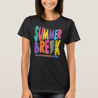 T-shirt Séjour d'été Enseignant remplaçant en détresse