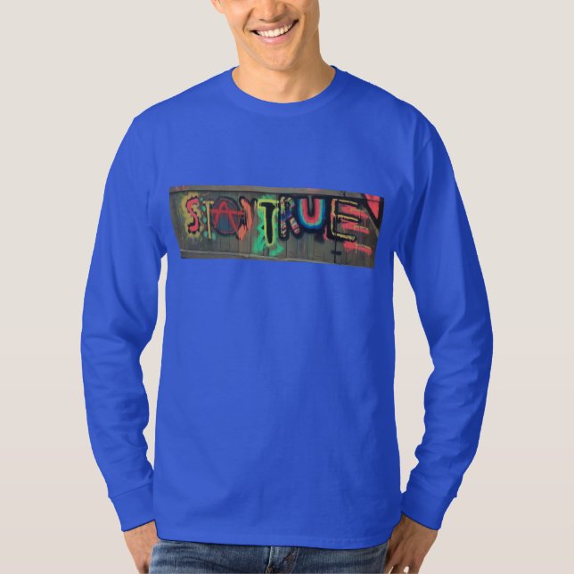 T-shirt Séjour vrai par brun de Ryan JT (Devant)