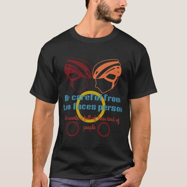 T-shirt Séjournez en Real-A Bold Rappelez-vous d'être un a (Devant)