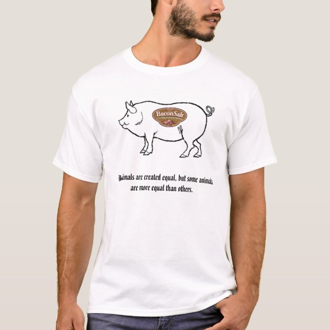 T-shirt sel de lard (Devant)