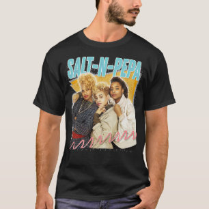 T-shirt Sel N Pepa Conception esthétique Vintage