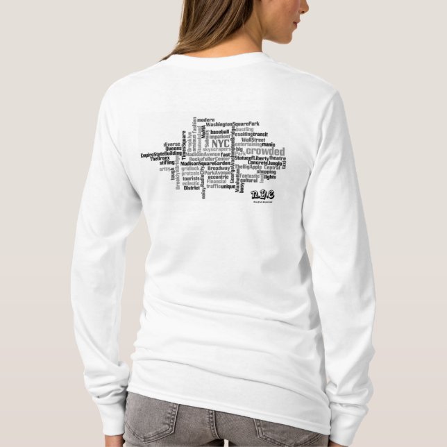 T-shirt Sélection-un-Mot de N.Y.E (Dos)