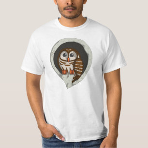 T-shirt Selene the Owl Homme Light Shirt