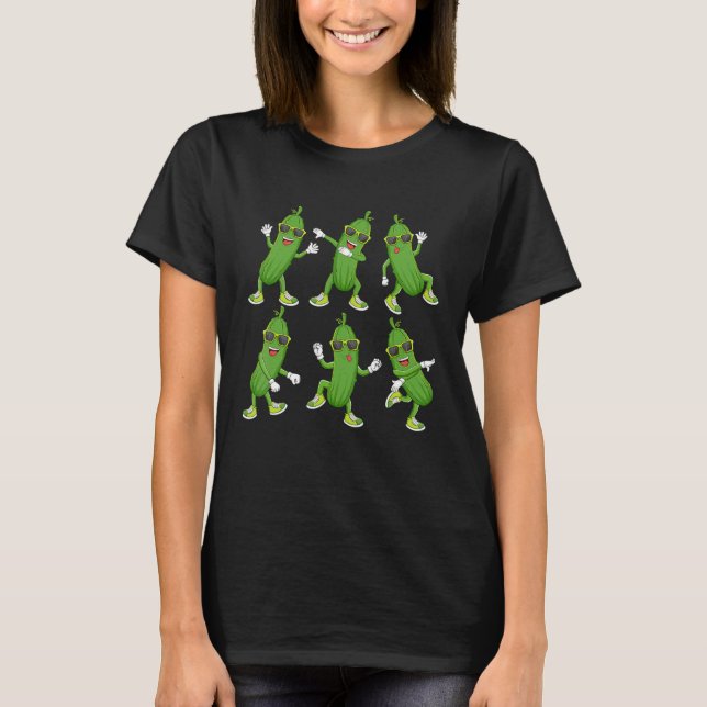 T-shirt Self de Dabbing Cucumber (Devant)