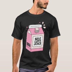 T-shirt Self Love Valentine's Day Juice Retro Pink Cute