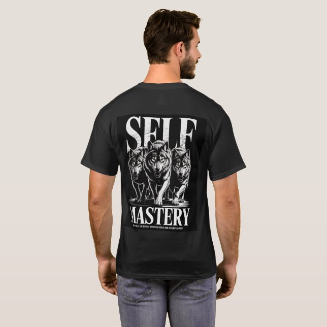 T-shirt Self Mastery – Alpha Discipline Tee (Dos entier)