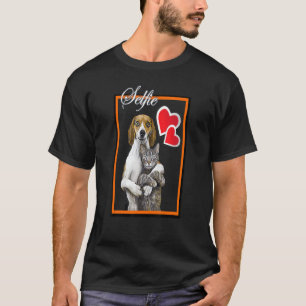 T-shirt Selfie Art Chat Et Chien