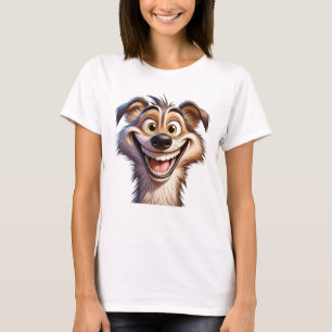 T-shirt Selfie de chien drôle