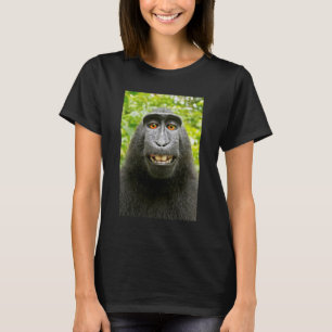 T-shirt Selfie de singe