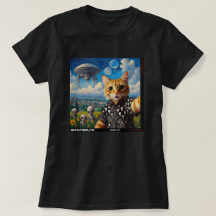 T-shirt Selfie OVNI De Chat : Don Du Kitten #09