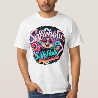 T-shirt Selfieholic - Amusants et tendance Selfie Lover De
