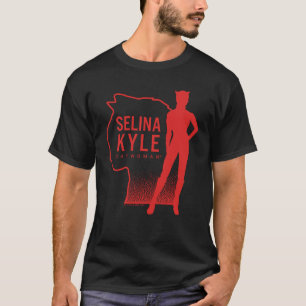 T-shirt Selina Kyle Catwoman - logo