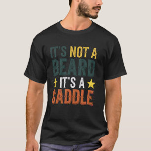 T-shirt Selle de barbe Cowboy Rodeo Country Western À chev