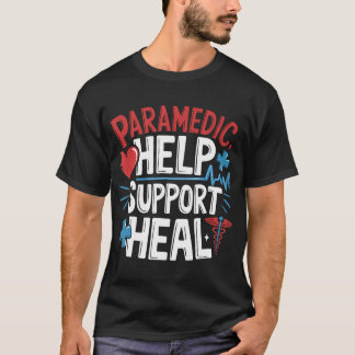 T-shirt Sem Paramedale Et Emt Pour Les Premiers Secours D'