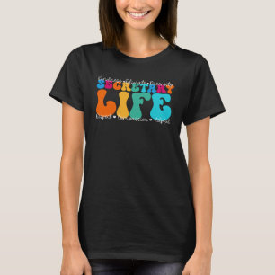 T-shirt Semaine d'appréciation de la vie de secrétaire Ret