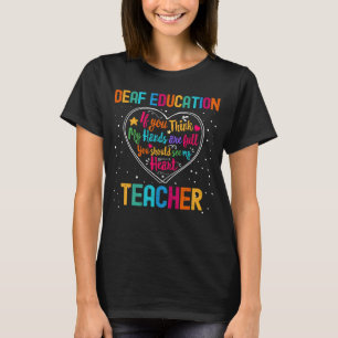 T-shirt Semaine d'appréciation des enseignants de l'éducat