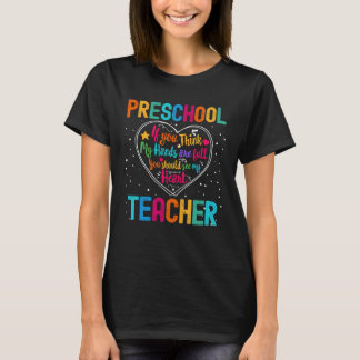 T-shirt Semaine d'appréciation des enseignants préscolaire