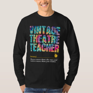 T-shirt Semaine d'appréciation des professeurs de théâtre 