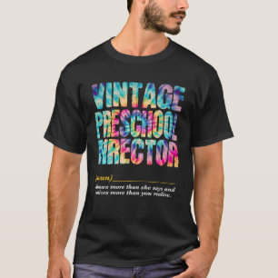 T-shirt Semaine d'appréciation du directeur préscolaire Re
