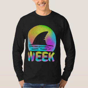 T-shirt Semaine de fin 2024 de requin Retro Shark Lover Oc